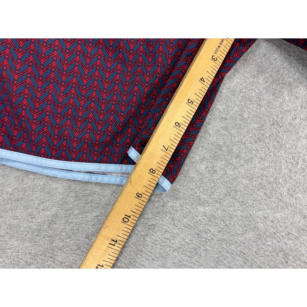 Fair Harbor Compression Lined ONE Shorts (Men's Large) Red/Blue - 8" - Picture 10 of 12
